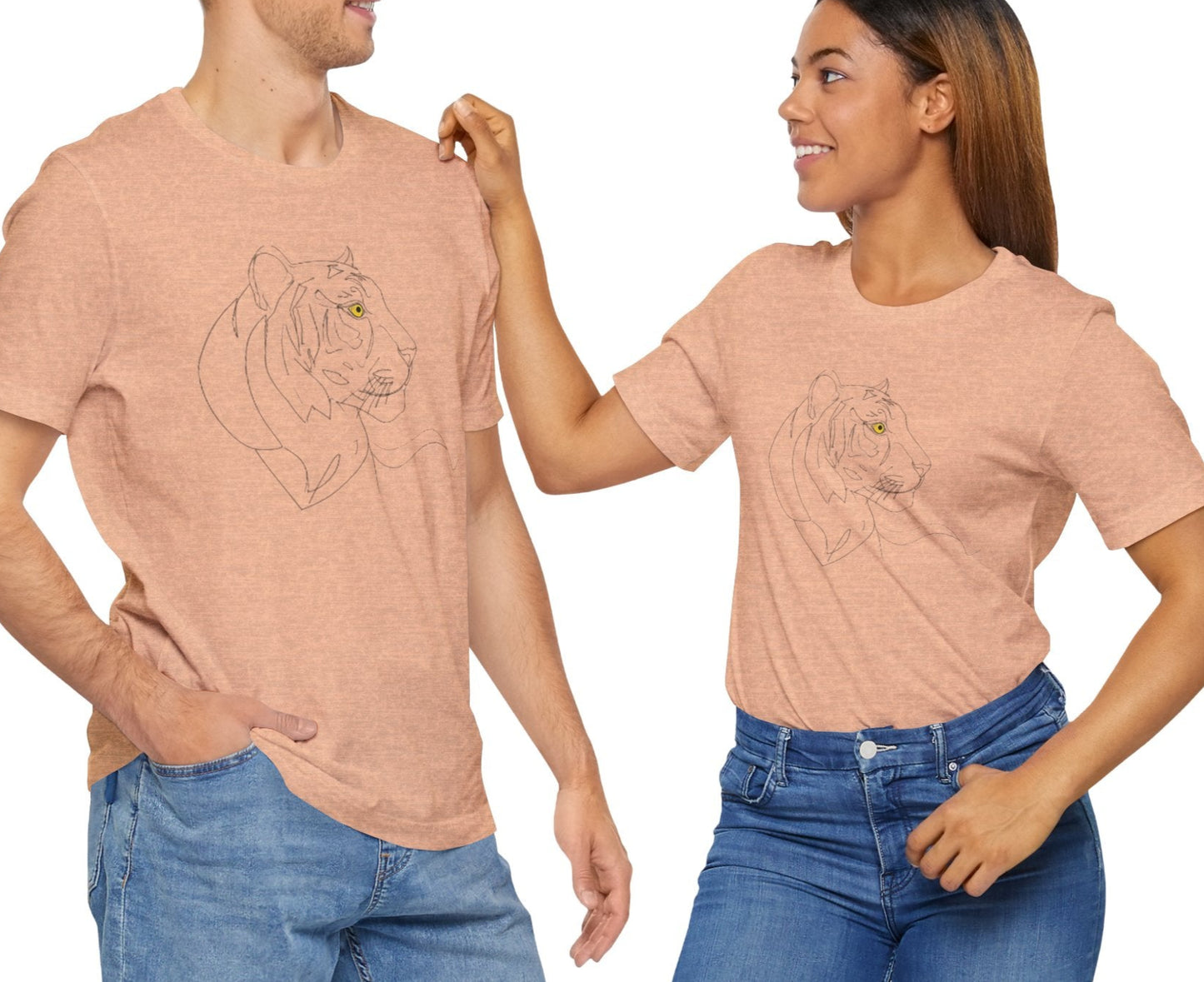 Tiger Wild Spirit - Unisex Tee